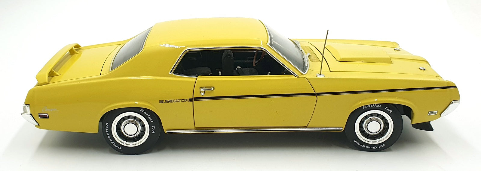 Ertl 1/18 Scale Diecast 12226N - Mercury Cougar Eliminator - Yellow