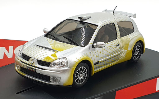Ninco 1/32 Scale Slot Car 50297 Renault Clio Super 1600 "Showcar" Silver/Yellow