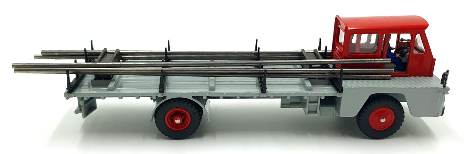 Atlas Editions Dinky Toys 885 - Camion Saviem Porte-Fer - Red/Grey