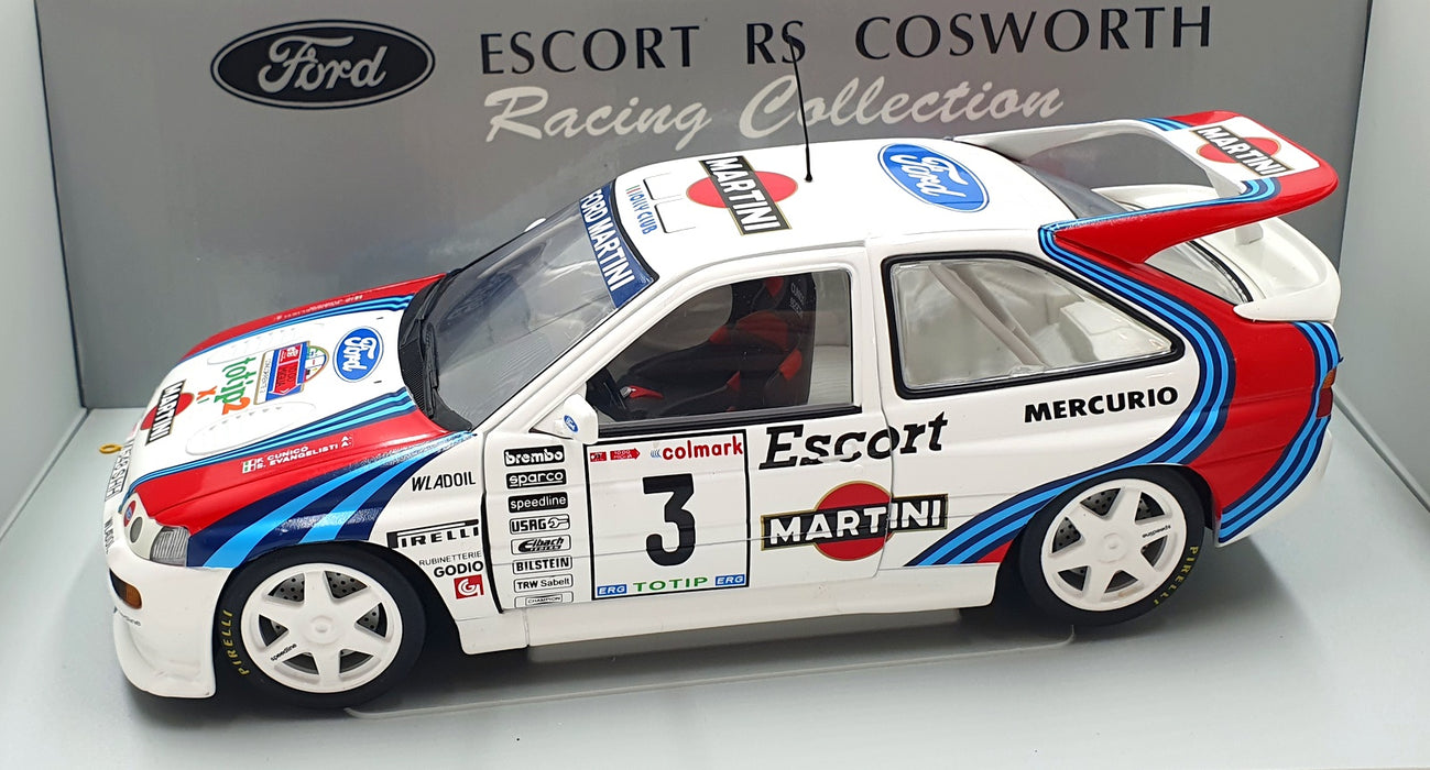 UT Models 1/18 Scale 39550 - Ford Escort Martini 1000 Miglia 1995 #3
