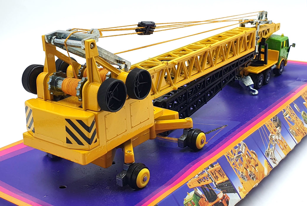 Siku 1/55 Scale 4011 - Mercedes-Benz Tower Construction Crane - Green/Yellow