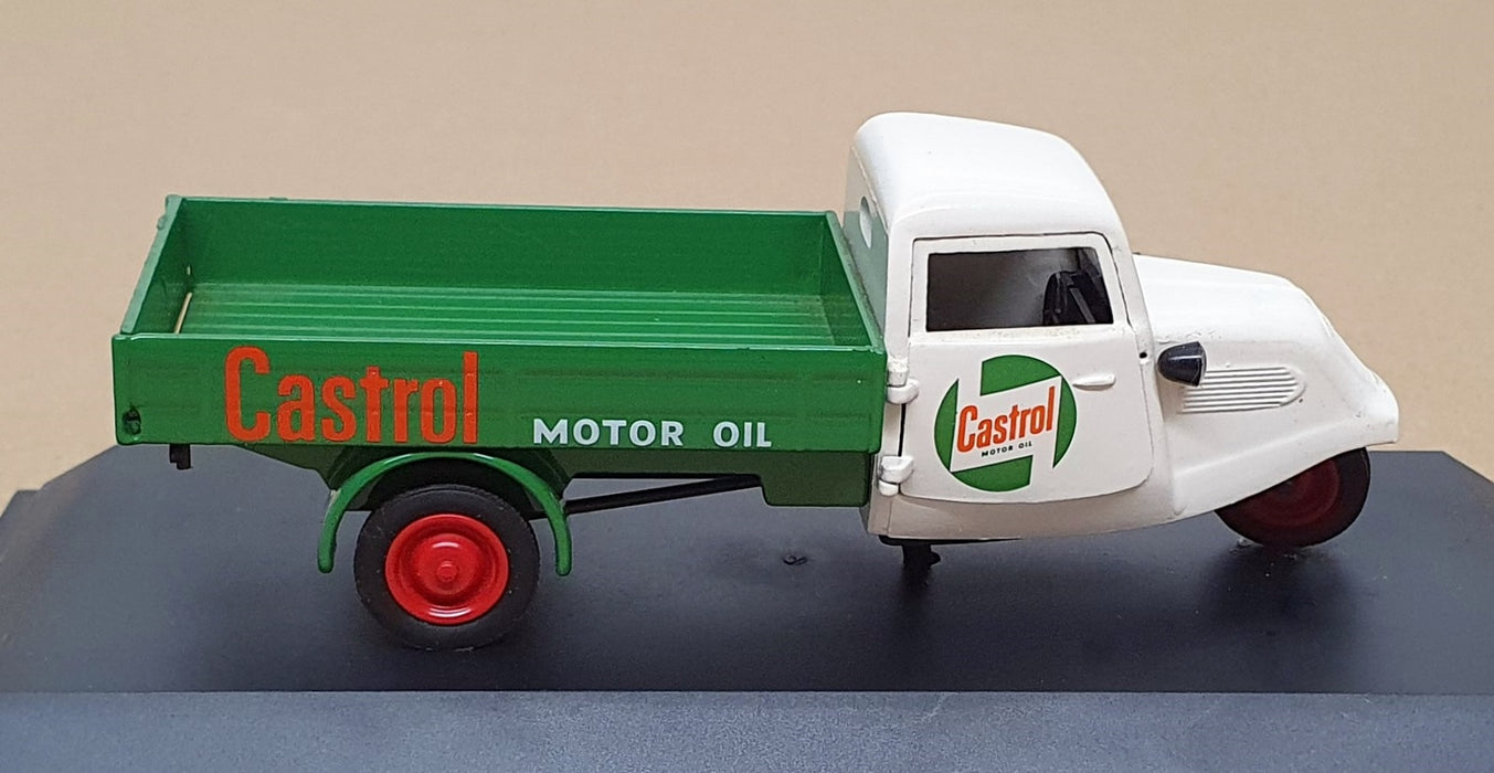 Schuco 1/43 Scale 8 1033 - Tempo Hanseat Truck Castrol - White/Green