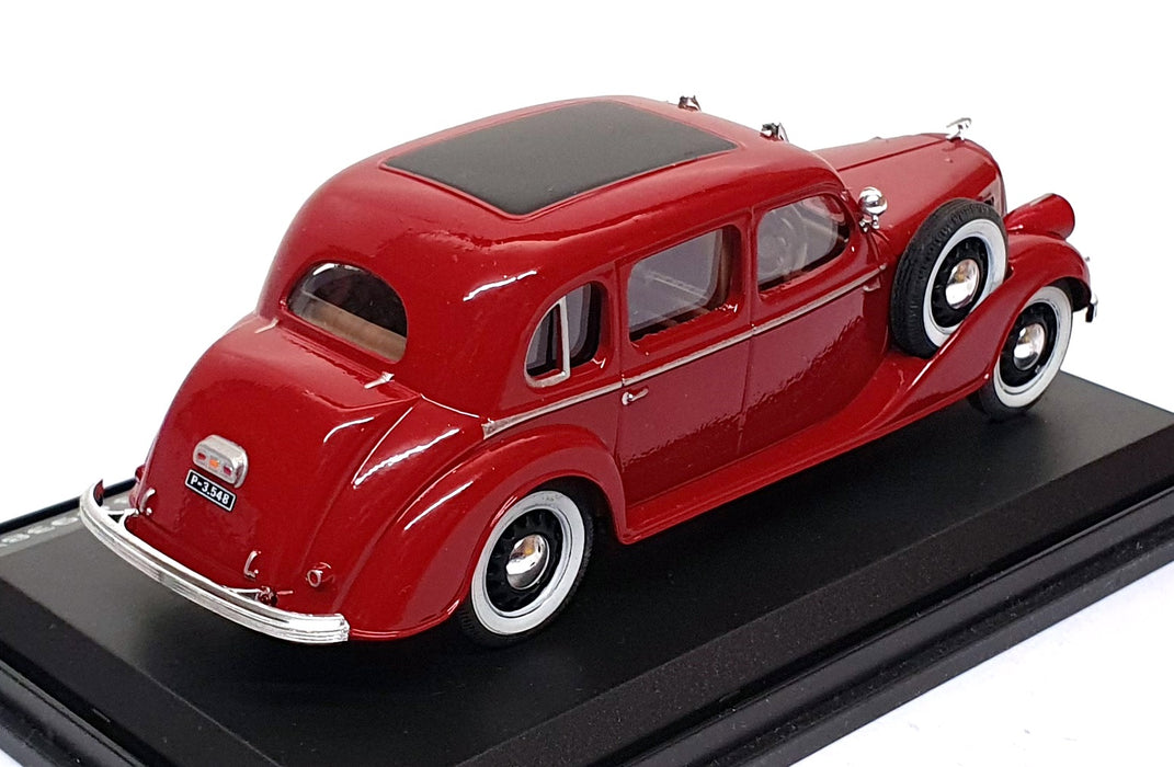 Abrex 1/43 Scale Diecast 6105C - 1938 Skoda Superb 913 - Red
