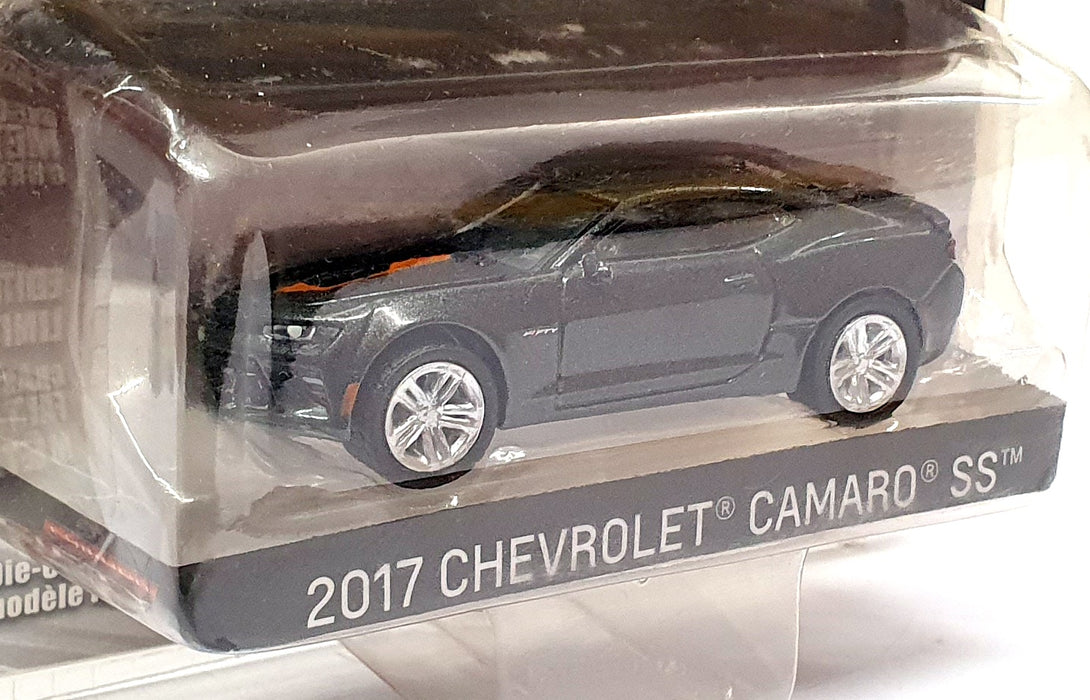 Greenlight 1/64 Scale 27850-C - 2017 Chevrolet Camaro SS - Met. Dk. Grey