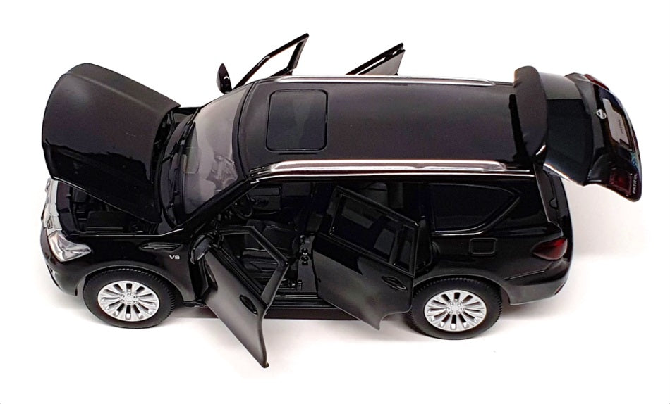 Tayumo 1/32 Scale Pull Back & Go 32115014 - Nissan Patrol Y62 - Black