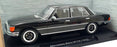 Model Car Group 1/18 Scale MCG18551 - 1972 Mercedes-Benz W116 - Black