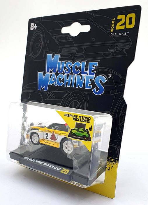 Muscle Machines 1/64 Scale 15526 - 1986 Audi Sport Quattro S1 E2 #2