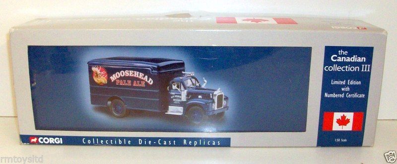 CORGI 1/50 - US52309 MACK B BOX VAN - MOOSEHEAD