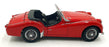 Kyosho 1/18 Scale Diecast DC22426F - Triumph TR3A - Red/Black
