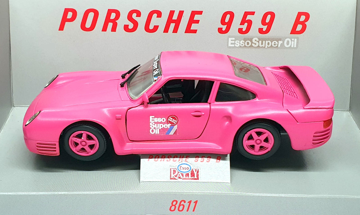 Revell 1/24 Scale Diecast 8611 - Porsche 959 B Esso Super Oil - Pink REWORKED
