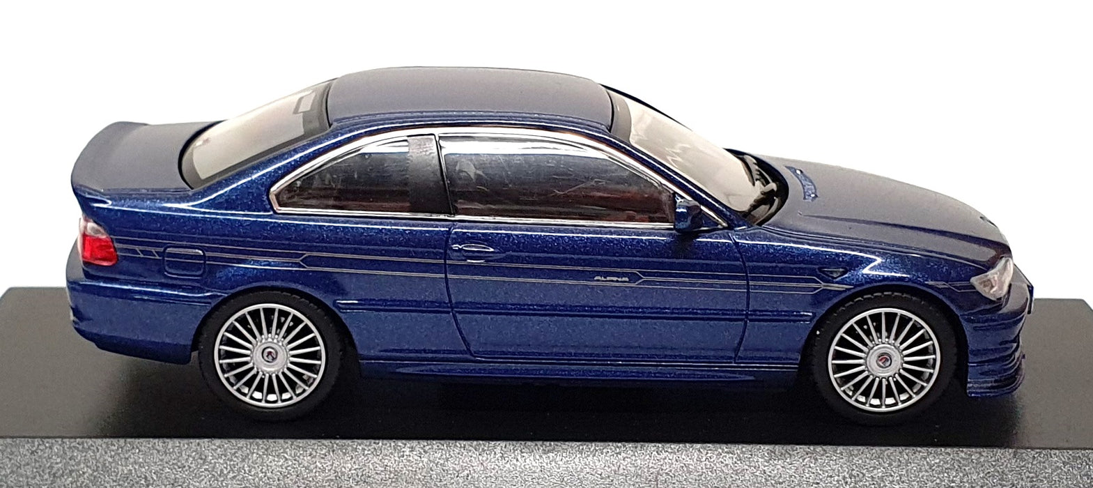 Kyosho 1/43 Scale 03431BL - BMW Alpina B3 S Coupe - Met. Blue