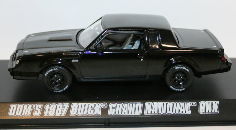 Greenlight 1/43 Scale 86231 Fast & Furious Dom's 1987 Buick Grand National GNX