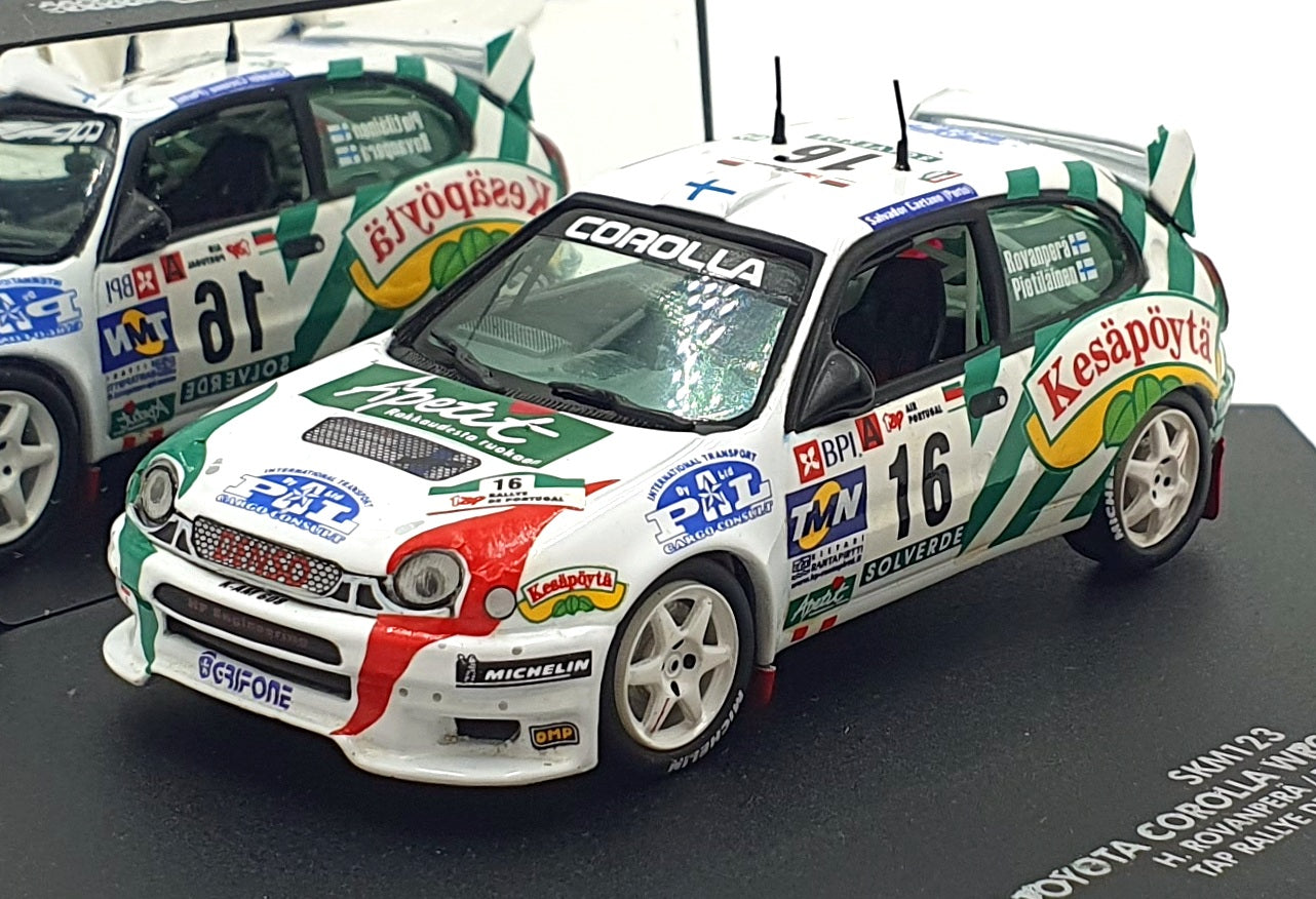 Skid 1/43 Scale SKM123 - Toyota Corolla WRC #16 Portugal 2000 - Rovanpera
