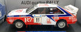 Sun Star 1/18 Scale 4191 - Audi Quattro Rally Acropolis 1982 #11 F.Wittmann