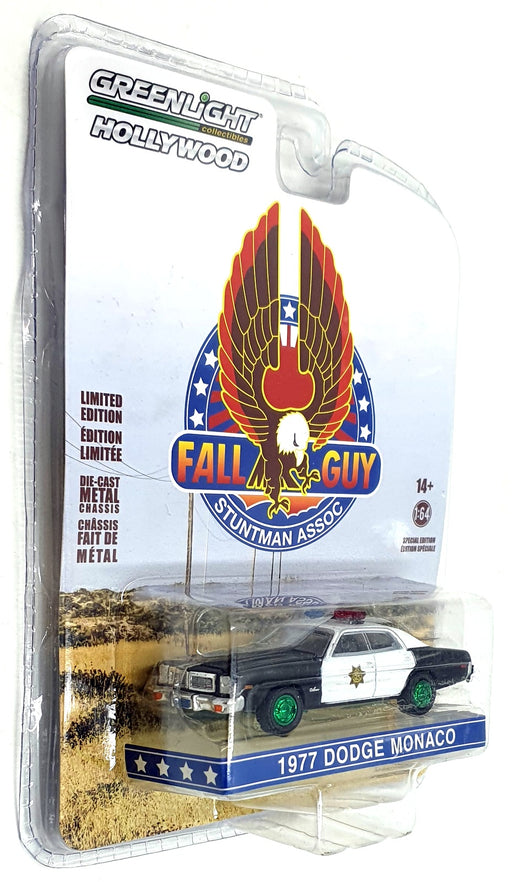 Greenlight 1/64 Scale 44965-D - 1977 Dodge Monaco Police Car - Chase