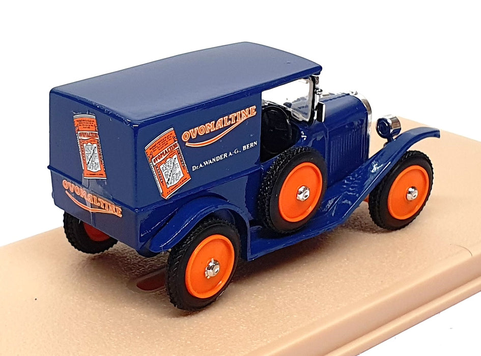 Eligor 1/43 Scale 1064 - 1925 Opel Laubfrosch Van Ovomaltine - Blue