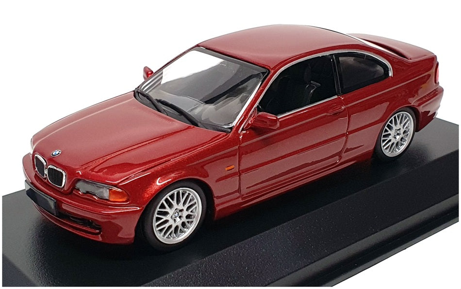 Maxichamps 1/43 Scale 940 028320 - 1999 BMW 328 CI Coupe - Met Red