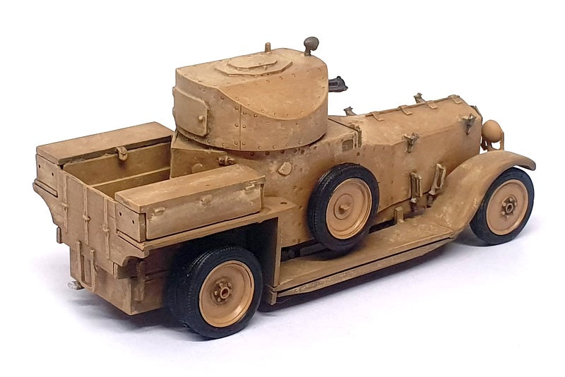 Top Marques 1/43 Scale MV2 - 1920 Rolls Royce Armoured Car - Sand
