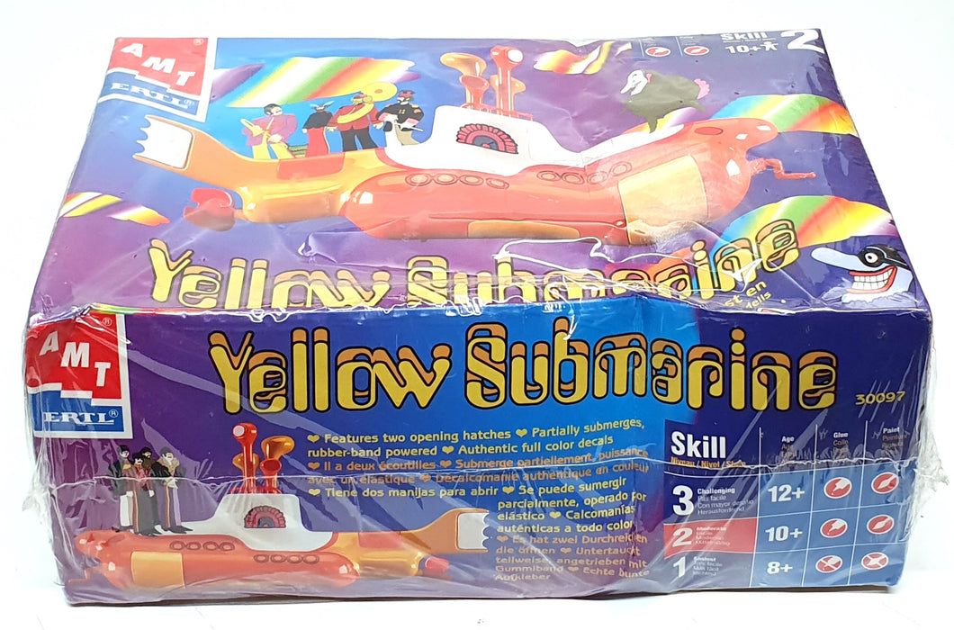 AMT Ertl Unbuilt Model Kit 30097 - The Beatles Yellow Submarine