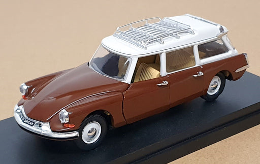 Rio 1/43 Scale Diecast No. 99 - 1958 Citroen ID 19 Break - Brown/White