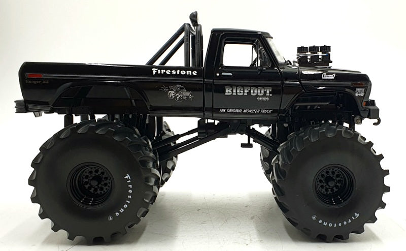 Greenlight 1/18 Scale 13650 '74 Bigfoot Ford F-250 Monster Truck 66" Tyres Black