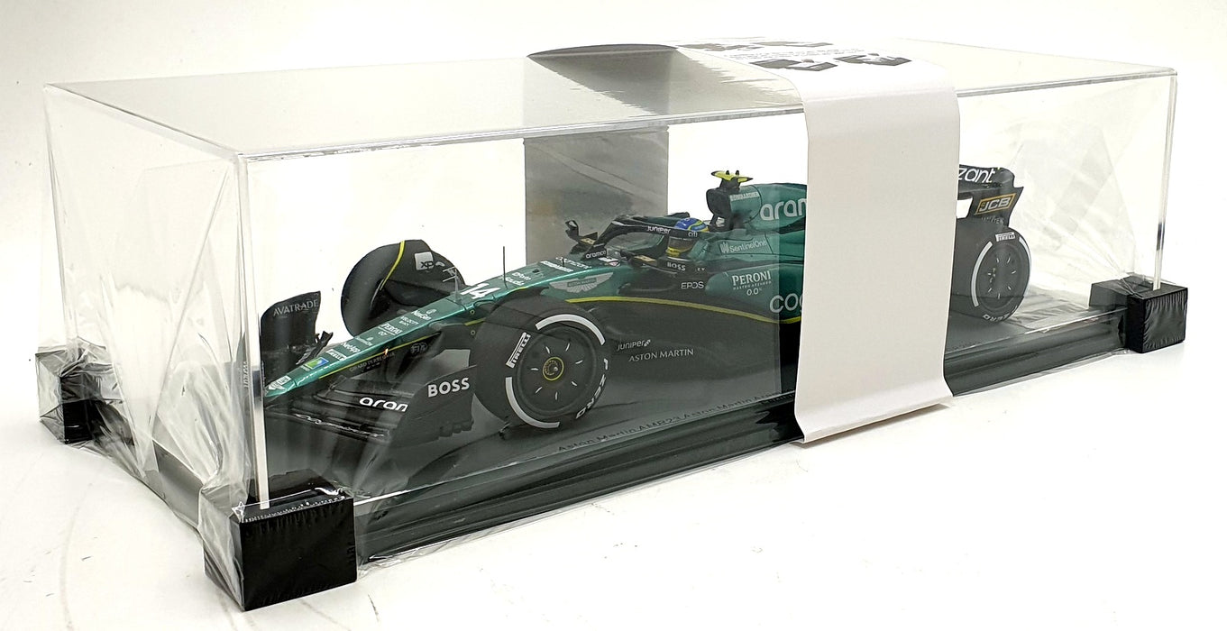Spark 1/18 Scale 18S956 - Aston Martin AMR23 F1 Team #14 2nd Canada GP 2023