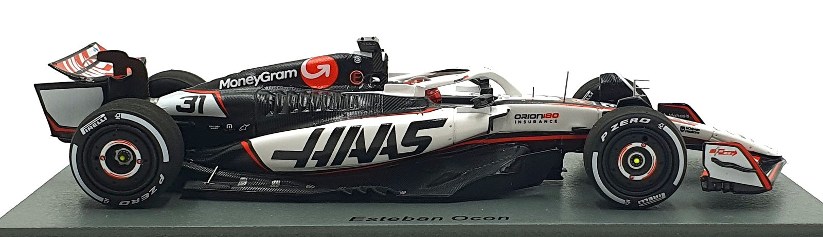 Spark 1/43 Scale S9586 - Haas VF-25 #31 F1 Team 5th Chinese GP 2025