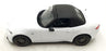 Triple9 1/18 Scale Diecast DC101225A - 2015 Mazda MX-5 - White