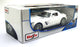 Maisto 1/18 Scale Diecast 46629 - Mercedes-Benz SL63 AMG - White with Black Base