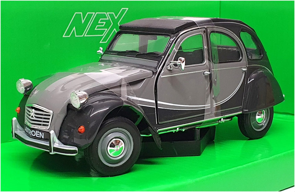 Welly NEX 1/24 Scale 24009W - Citroen 2CV 6 Charleston - Grey