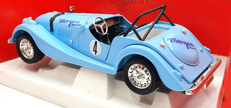 Tonka Polistil 1/16 Scale Diecast 01691 - Morgan Plus 8 #4 - Lt. Blue