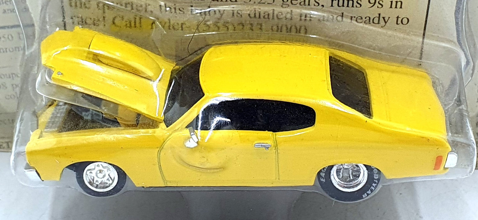 Racing Champions 1/64 Scale 98905 - 1970 Chevrolet Chevelle Pro Street - Yellow