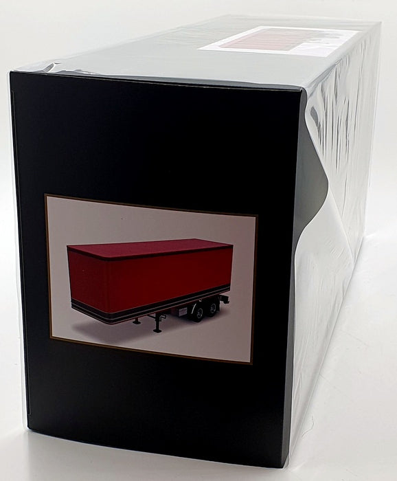 KK Scale Road Kings 1/18 Scale RK180166 Semi Automatic Truck Trailer Red