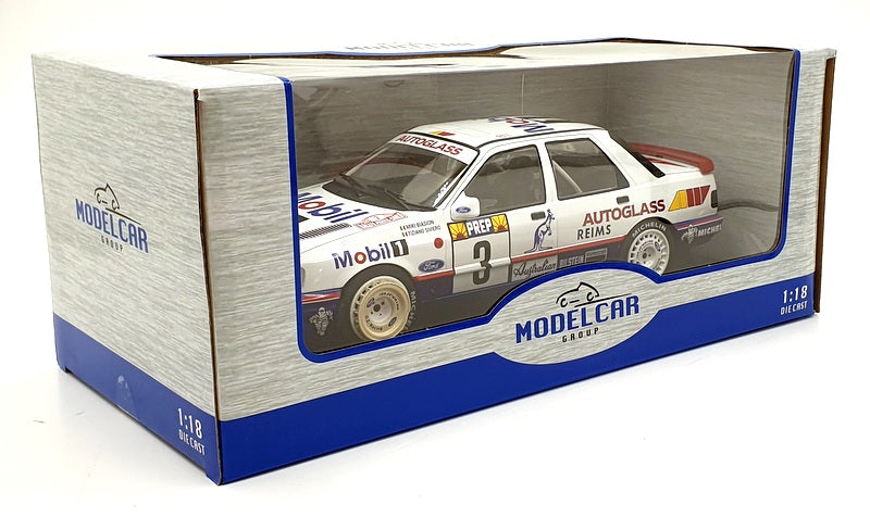 Model Car Group 1/18 Scale MCG18355R - Ford Sierra RS Cosworth 4x4 #3 RMC 1992