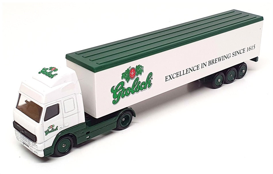 Lledo 1/76 Scale PM119 - Volvo FH12 Truck (Grolsch) - White/Green