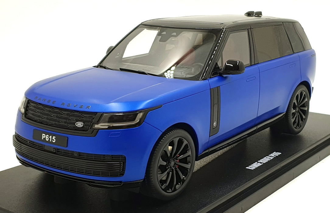 GT Spirit 1/18 Scale Resin GT540 - Range Rover P616 - Mat. Blue
