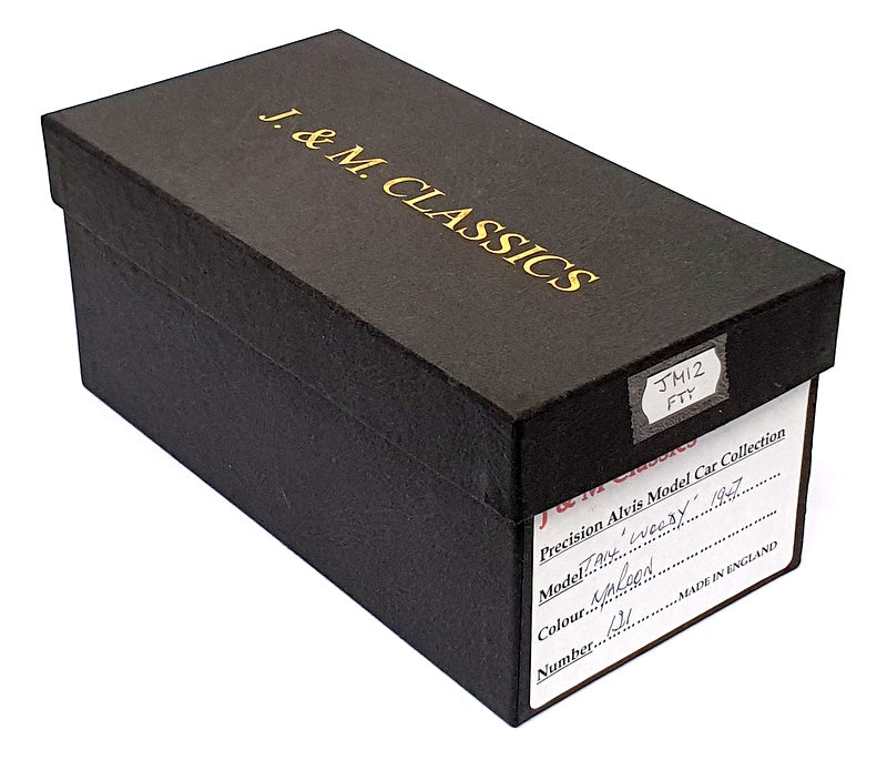 J&M Classics 1/43 Scale JM12 - 1947 Alvis TA14 Woody - Maroon