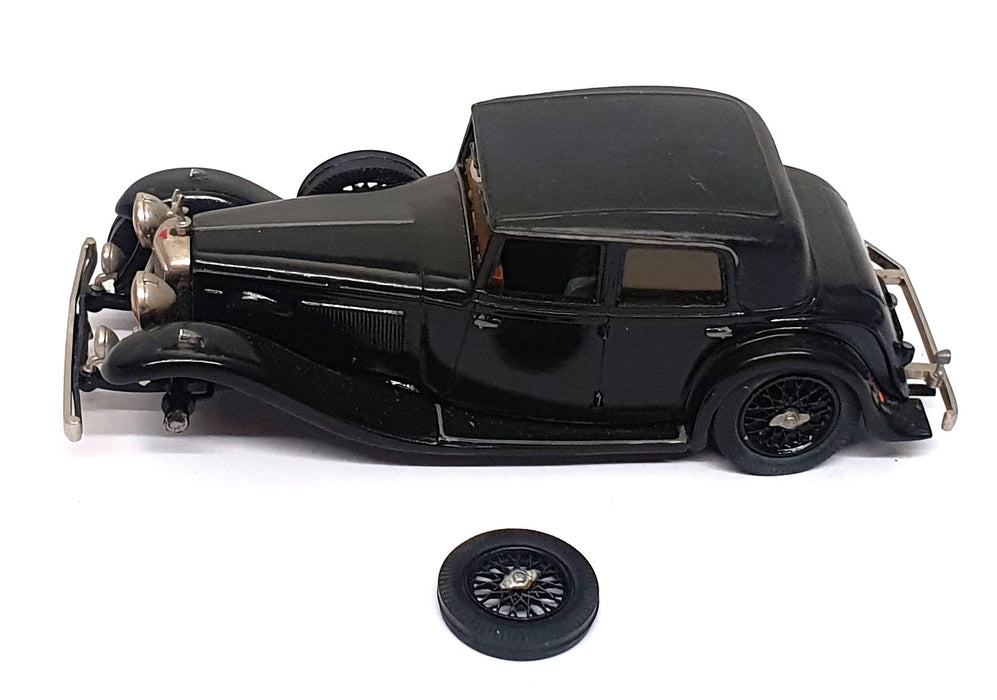 Top Marques 1/43 Scale JMS20B - Alvis Speed 20 Mayfair Saloon - Black