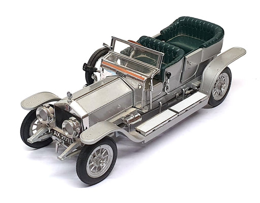 Franklin Mint 1/24 Scale 150326D - 1907 Rolls Royce Silver Ghost - Silver