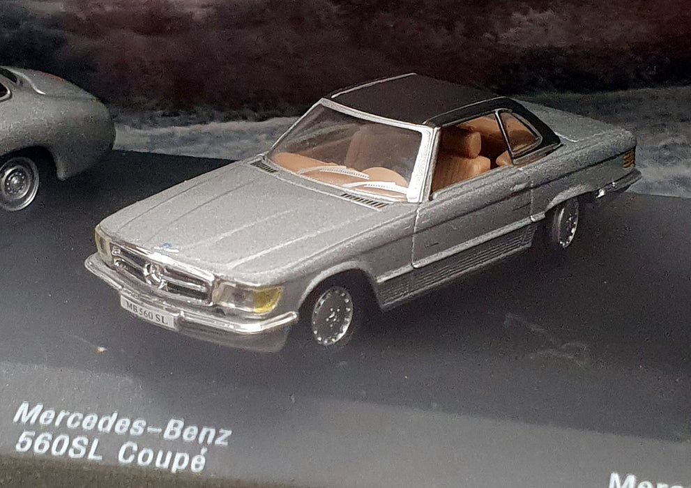 Schuco 1/72 Scale 331 6264 - Mercedes Benz 4 Piece Gift Set - Silver