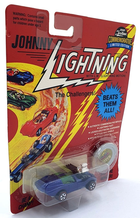 Johnny Lightning 1/64 Scale 100-200 - The Challengers Vicious Vette - Purple