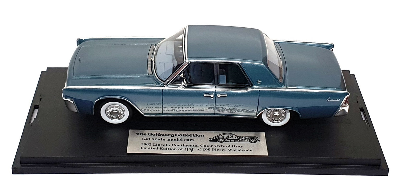 Goldvarg 1/43 Scale GC-088A - 1962 Lincoln Continental - Oxford Grey