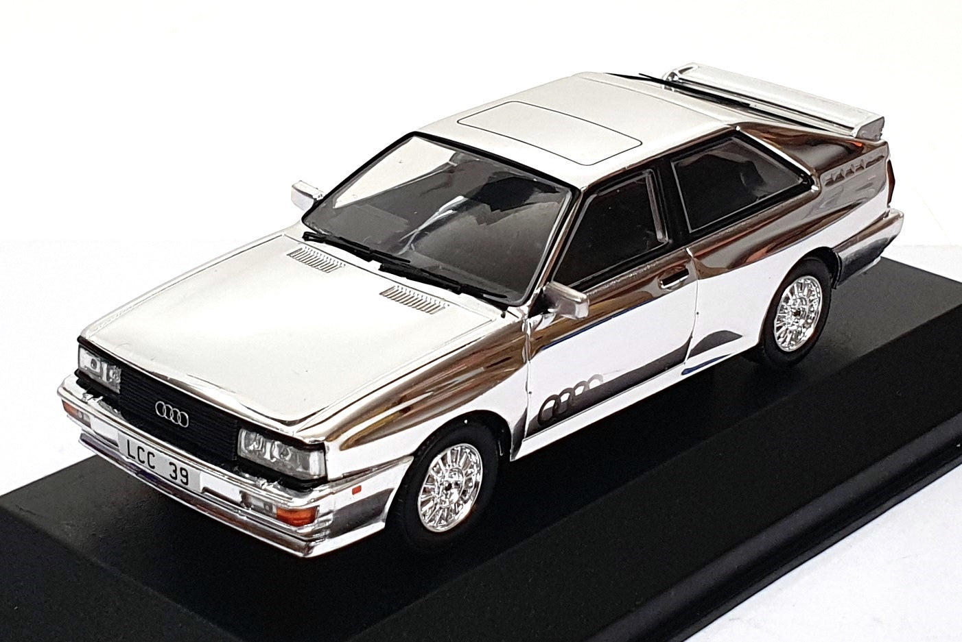 Vanguards Collector Club Model 1/43 Scale VA12902 - Audi Quatro LCC39 - Chrome