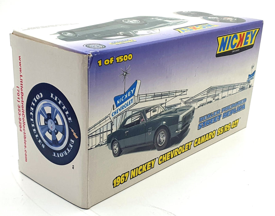 Exact Detail 1/18 Scale WCC240S - 1967 Nickey Chevrolet Camaro SS/RS 427 Blue