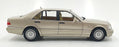 Norev 1/18 Scale Diecast 183723 - 1997 Mercedes-Benz S600 Smoke Silver Metallic