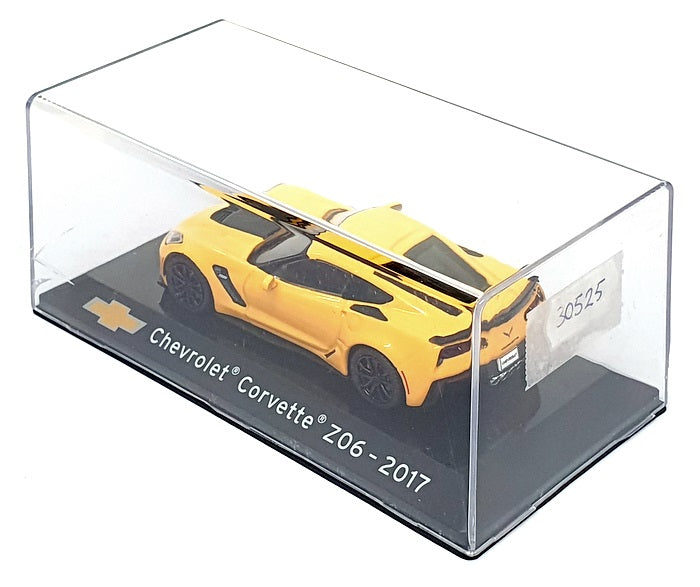 Altaya 1/43 Scale Diecast 30525 - 2017 Chevrolet Corvette Z06 - Yellow