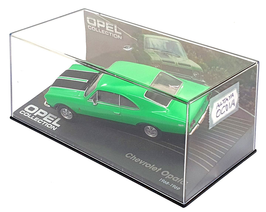 Altaya 1/43 Scale Diecast OC01A - 1968-69 Chevrolet Opala - Green/Black