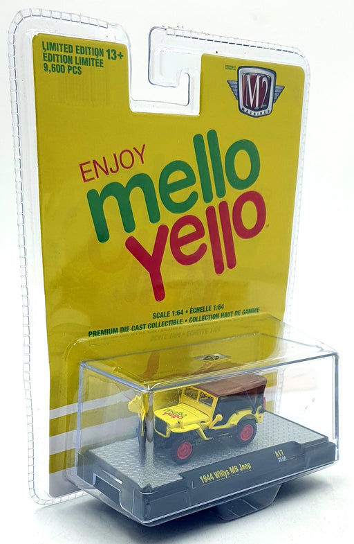 Castline M2 Machines 1/64 Scale A17 1944 Willys MB Jeep - Yellow