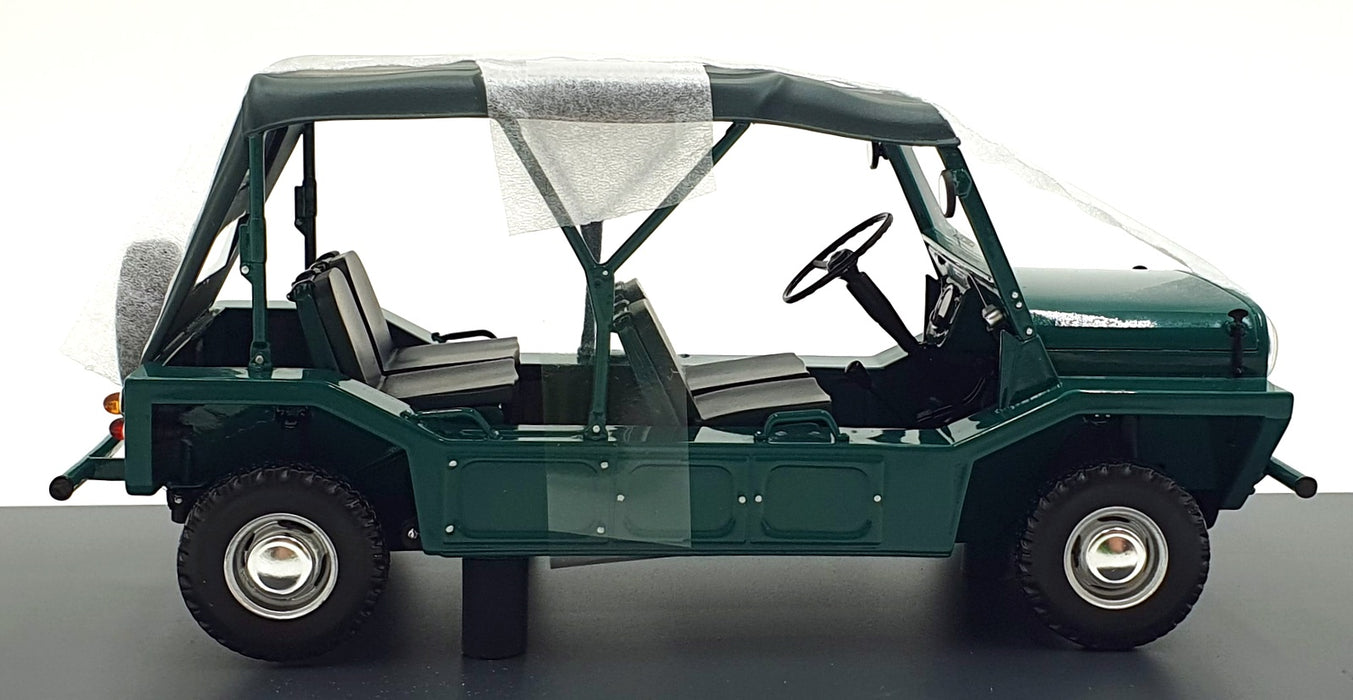 Schuco 1/18 Scale Diecast 18U00167 - 1968 Mini Moke - Green