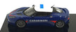 Spark 1/43 Scale S2195 - 2011 Lotus Evora S "Carabinieri" - White/Blue